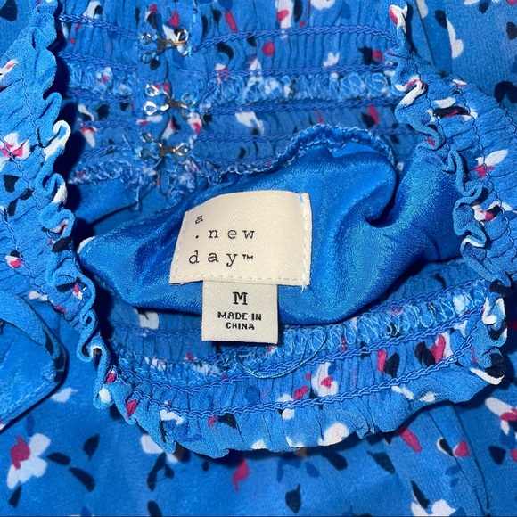 A New Day Women's Floral Print Sleeveless Halter Neck Dress - Picture 9 of 9